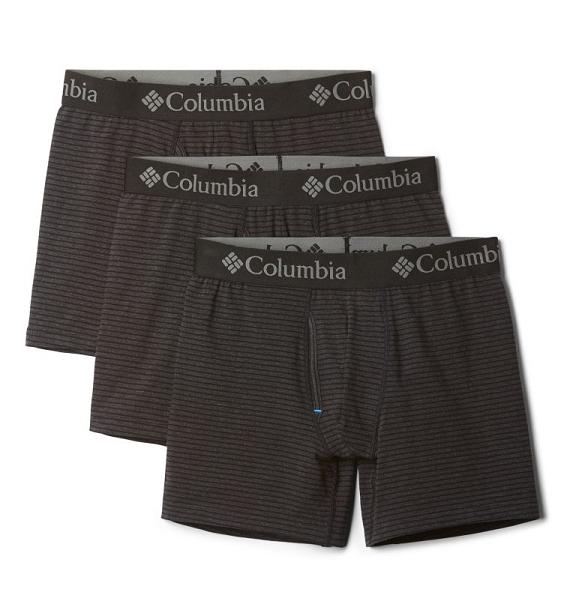 Columbia Mens Underwear Sale UK - Performance Cotton Stretch Pants Black UK-523158